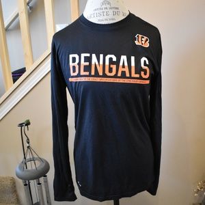 Nike NFL Equipment Dri Fit Long Sleeve Bengals Top
